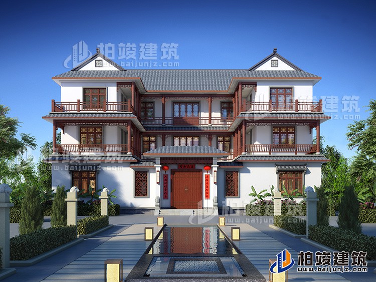 中式四合院房子設(shè)計圖農(nóng)村