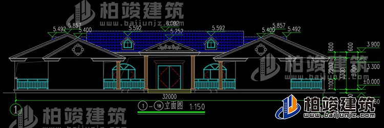 正立面圖