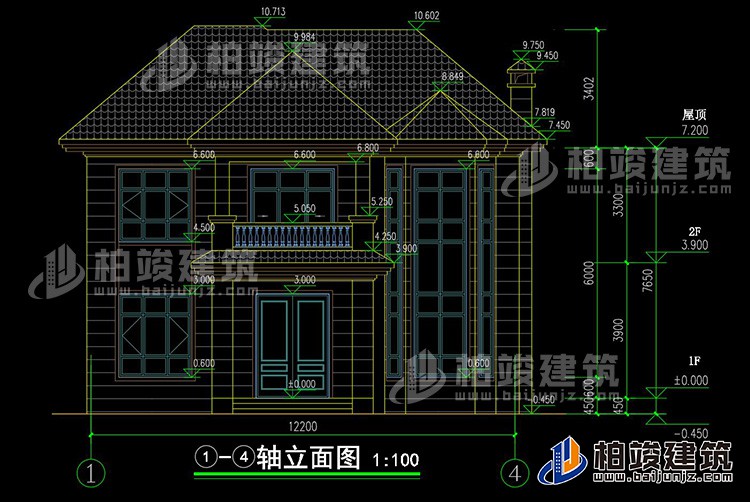 正立面圖